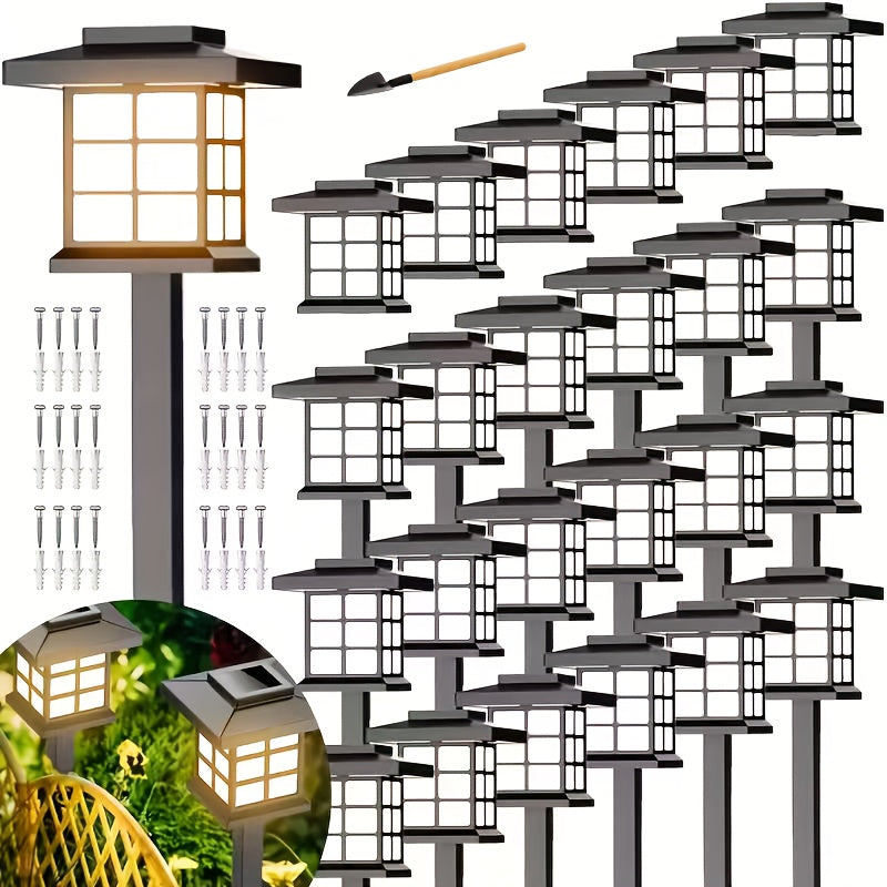 Online Planet PathLight™ – Solar LED Gartenlichter, automatische Außenbeleuchtung