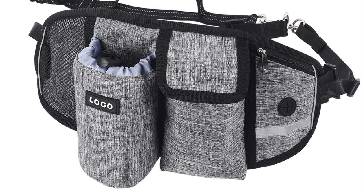 Online Planet PawRunner™ – Hunde-Jogging-Gürtel mit Leine & Taschen