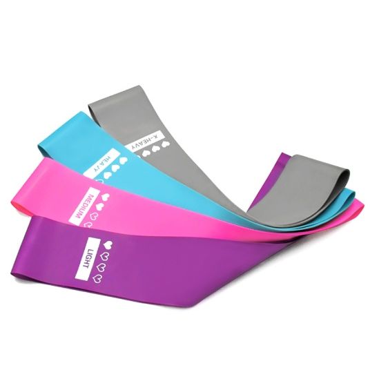Online Planet FlexPro™ Widerstandsbänder Set – 4 Stärken für Muskelaufbau & Stretching