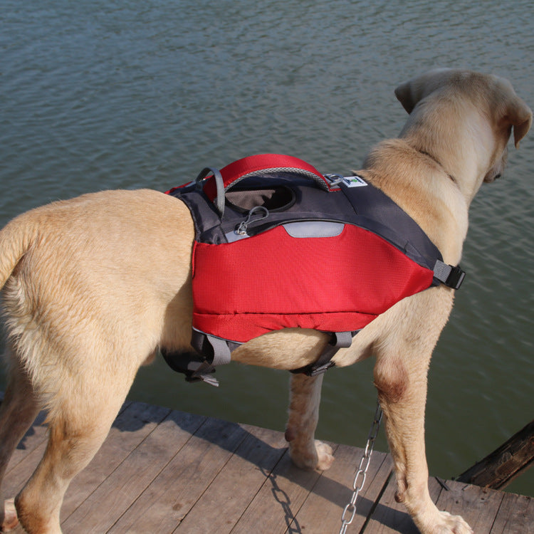 Online Planet AquaPet™ – Hunde-Schwimmweste mit Griff