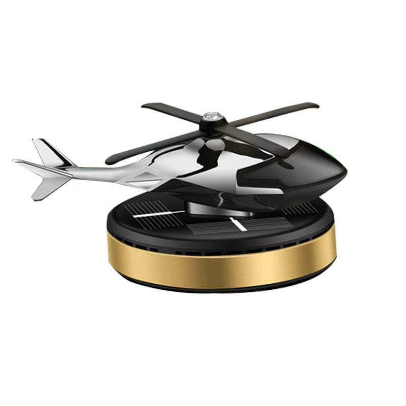Online Planet HeliScent™ – Solar Helikopter Autoduft mit rotierendem Propeller