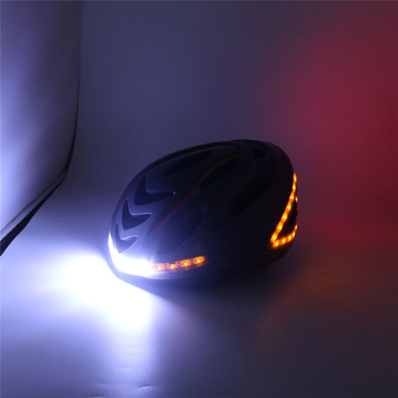 Online Planet SmartHelm Pro™ – LED Fahrradhelm mit Blinker & Bremslicht