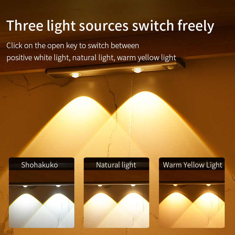 Online Planet MotionLight™ – LED Schrankleuchte mit Bewegungssensor & USB-Ladung