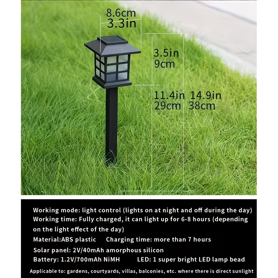 Online Planet PathLight™ – Solar LED Gartenlichter, automatische Außenbeleuchtung