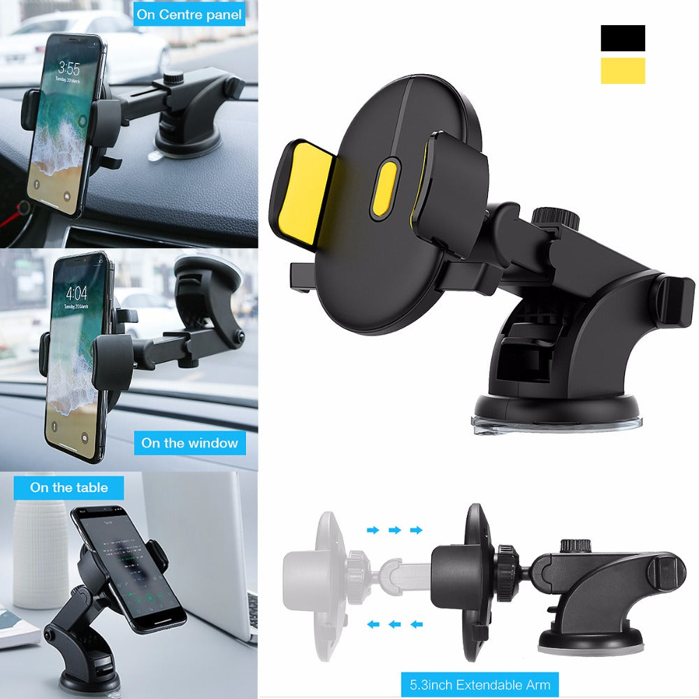 Online Planet PhoneGrip™ – Auto-Handyhalterung mit Teleskoparm & 360° Drehung