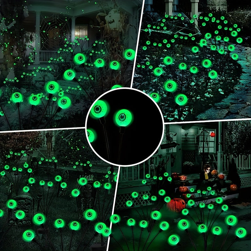 Online Planet SpookyGlow™ – Solar LED Garten-Augenlichter für Halloween & Partys