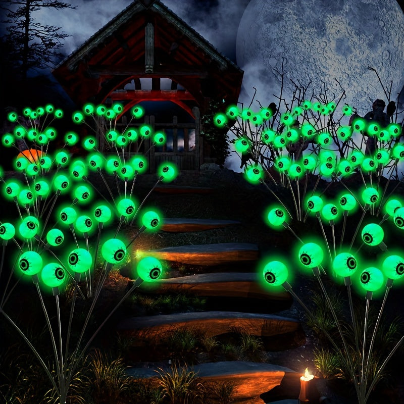 Online Planet SpookyGlow™ – Solar LED Garten-Augenlichter für Halloween & Partys