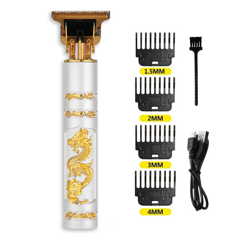 Online Planet Precision™ – Kabelloser Premium Metall Trimmer für exakte Konturen & Fade Cuts