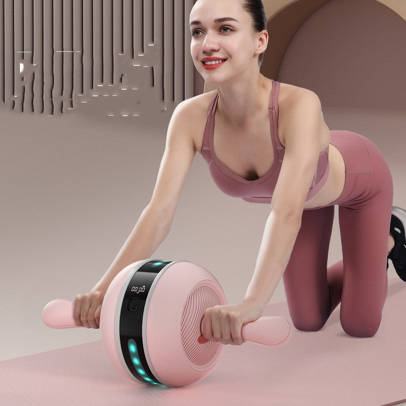 Online Planet AbRoller Pro™ – Intelligentes Bauchrad mit LED & Zähler