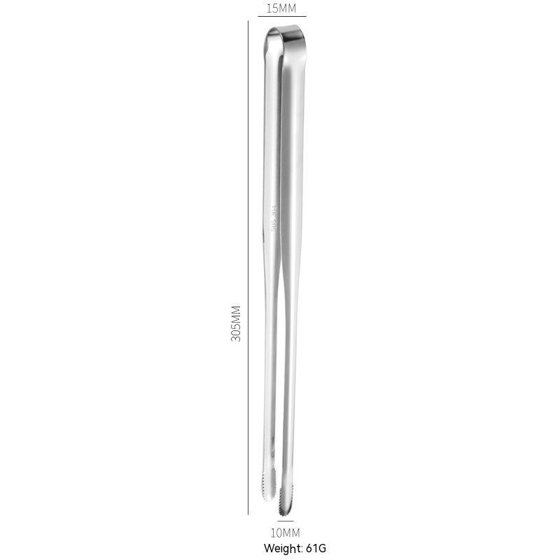 Online Planet GrillMaster Zange™ – Edelstahl BBQ & Buffet Zange in Gold & Silber