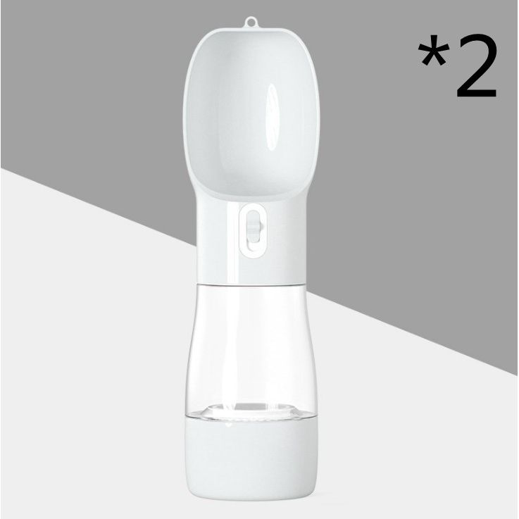 Online Planet PawBottle™ – 2-in-1 Hunde Trinkflasche für Wasser & Futter unterwegs