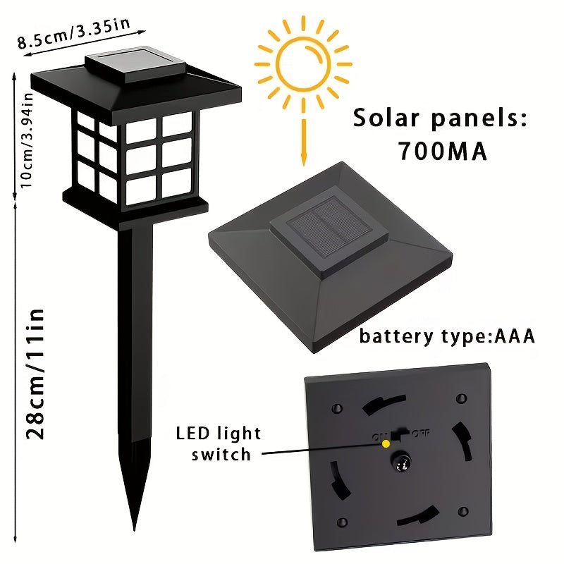 Online Planet PathLight™ – Solar LED Gartenlichter, automatische Außenbeleuchtung