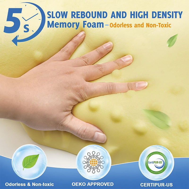 Online Planet NeckRelief™ – Ergonomisches Memory Foam Nackenkissen gegen Verspannungen